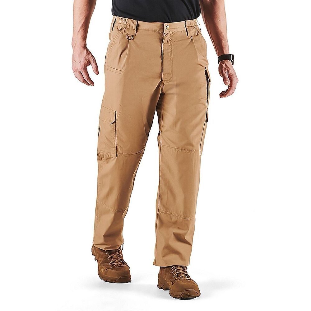 5.11 Tactical Mens Taclite Pro Pants 38x30 Tan Khaki Cargo Ripstop Work NWT